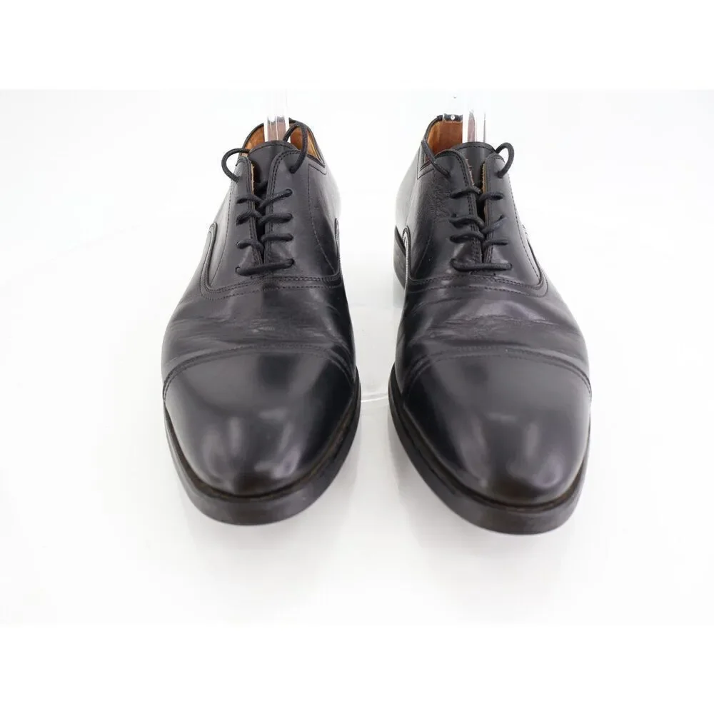 Magnanni Federico Classic Cap Toe Oxford Napa Leather Lace Up Mens Size 8